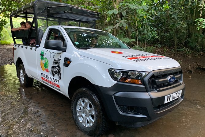 4x4 Moorea Safari Tours : With Hotel transfers - Manutea Tahiti and the Rotui tasting stop