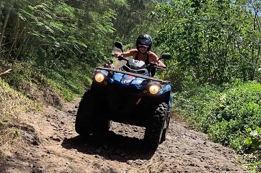 Bora Bora Adventures ATV / QUADS Tours - Mont Popoti, the tour’s big scenic reward