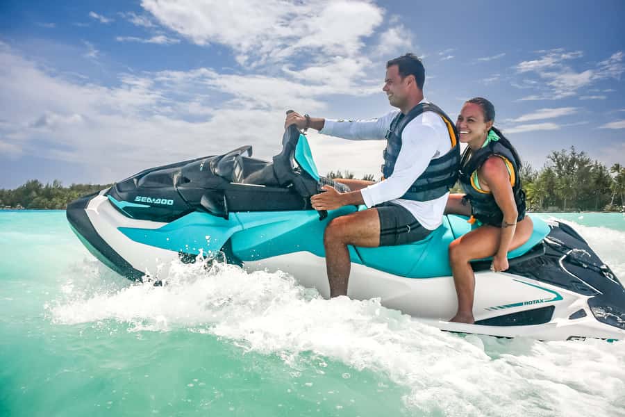 Bora Bora: Combo ATV & Jet Ski Day Trip with Polynesian BBQ - Pickup details for hotels and cruise ships