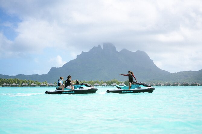 Bora Bora Combo Jet Ski and ATV Quads Tour - Lunch at The Lucky House Fare Manuia