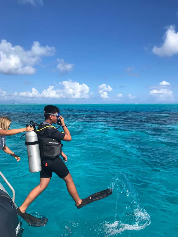Bora Bora: Introductory Dive - Thirty minutes among coral and tropical fish