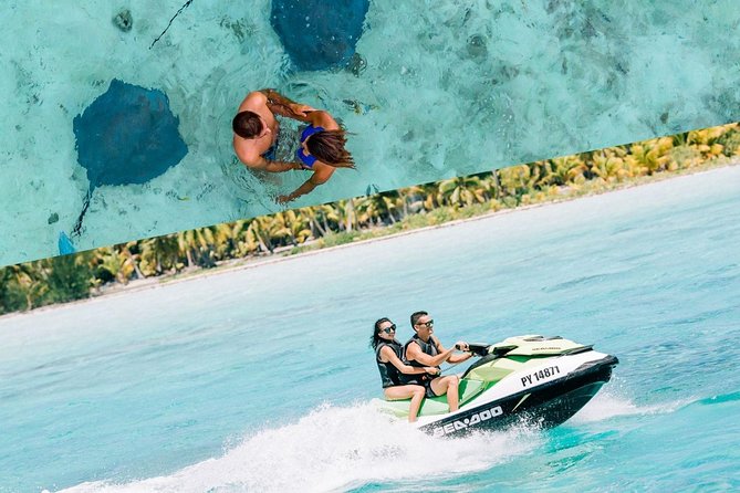 Bora Bora Island Tour By JET SKI - Mount Otemanu, the photo stop everyone wants