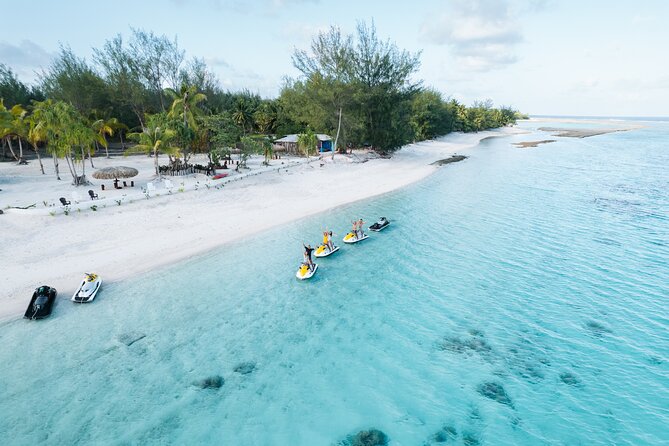 Bora Bora Moana Jet Ski - A broad lagoon route, with room for scenery