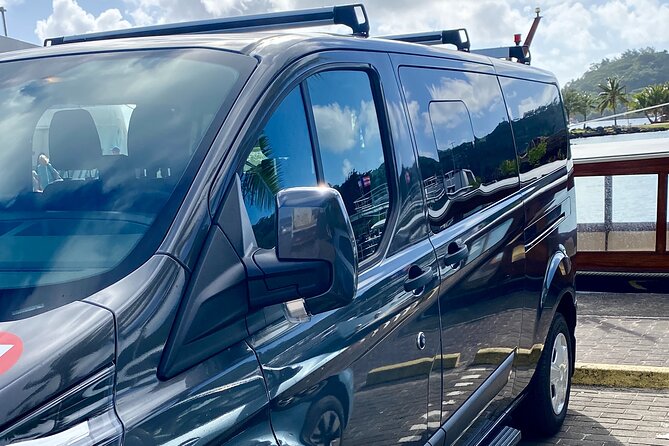 Explore Bora Bora with Private Premium Mini Van - Outuoreho viewpoint and the lagoon panorama