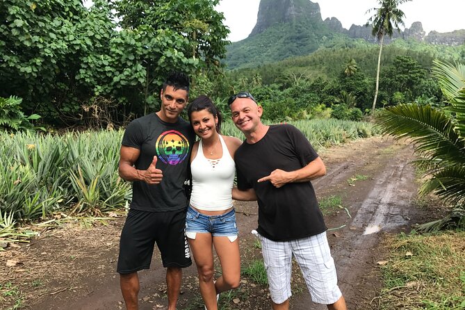 Franckyfranck tours Moorea - Tours privés // Private half day tours - Timing, transport, and group size