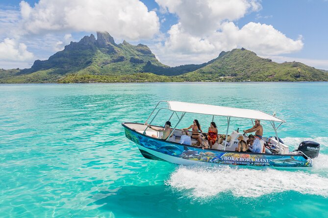 French Polynesia Snorkeling and 4X4 Adventure Tour with Buffet - Mont Popoti Gives You a High View of Bora Bora