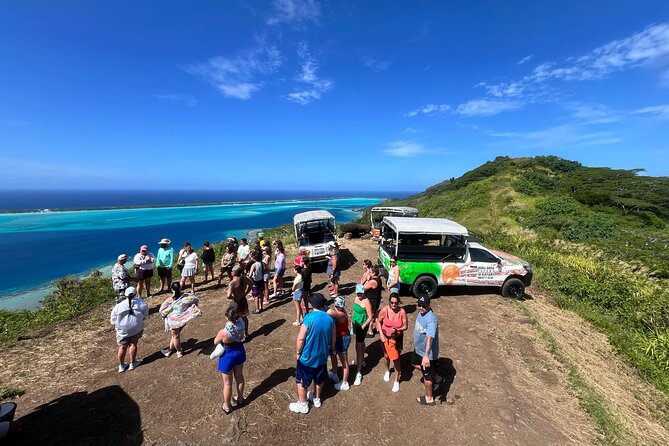 Full Day Combo 4X4 Adventure Tour & Motu FANFAN Pass with Buffet - Starting at 8:30 for a day around the island