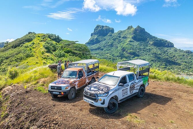 Full Day Combo 4X4 Adventure Tour & Motu FANFAN Pass with Buffet - Guides, group size, and the feel of the day