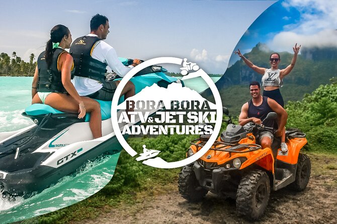 Full Day Combo ATV & Jet Ski with a Polynesian BBQ on a Motu - Two hours on Bora Bora’s lagoon