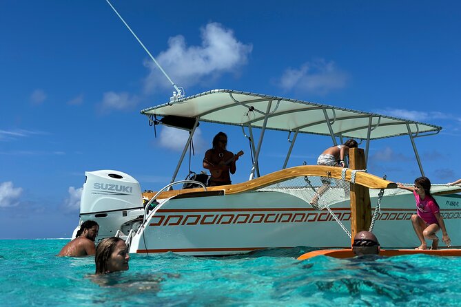 Full Day Lagoon experience with motu lunch - Coral gardens and the first snorkeling stops