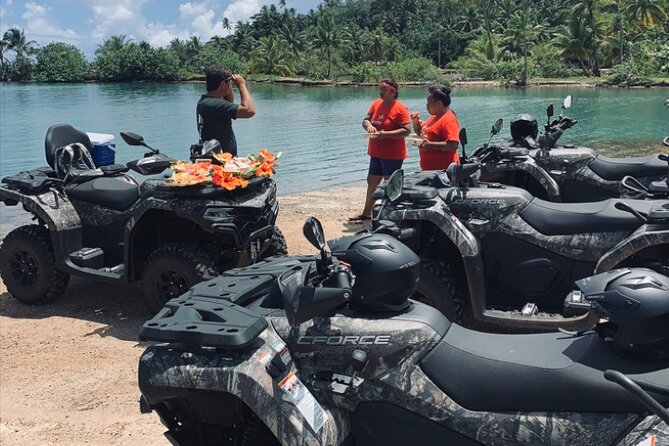 Guided tour of the island and its escapades in Tahaa by Quad / ATV - Key points to know before you book