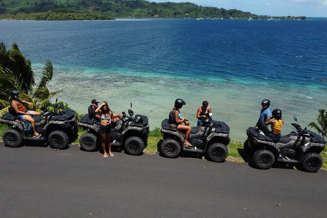 Guided tour of the island and its escapades in Tahaa by Quad / ATV - Starting with Tahaa’s black gold