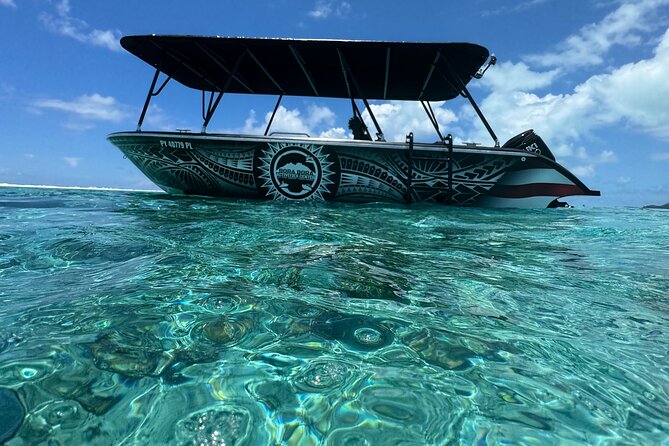 Half day Eco Snorkeling small group Tour in Bora Bora - Cruising Bora Bora’s lagoon before the first stop