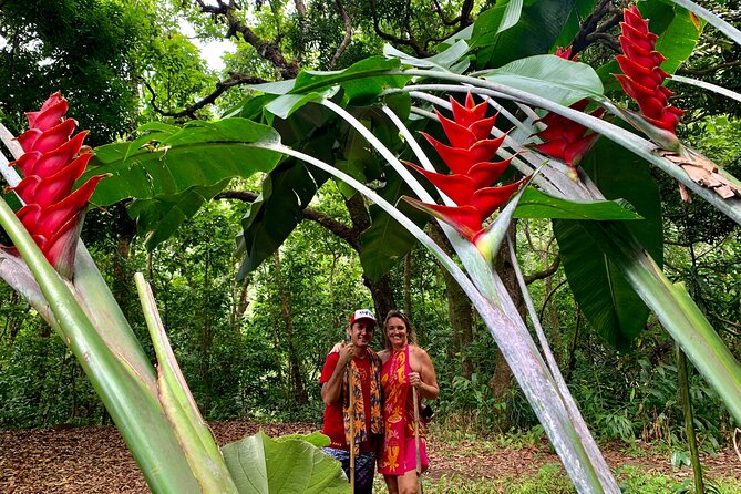 Half-Day Guided Hike to Afareaitu Waterfall - Fresh fruit in a private riverside garden