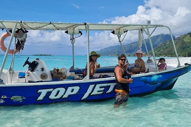 Half Day Private Boat Snorkeling Excursion Moorea - Sailing around Moorea’s two famous bays