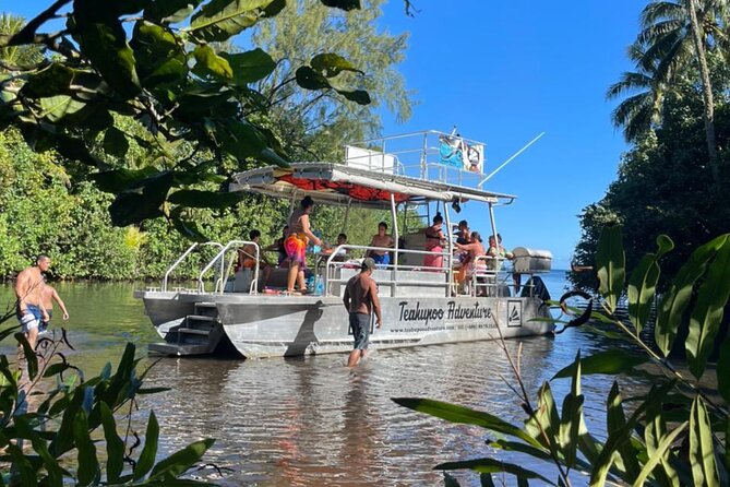 Half day Tahiti Peninsula and Teahupoo boat tour (shared boat) - Swimming in the river and snorkeling at the coral garden
