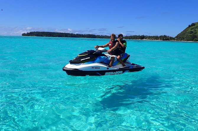 Jet-Ski Découverte 1H00 Jet Ski excursion to Moorea (Single or two-seater) - How the guide affects the ride