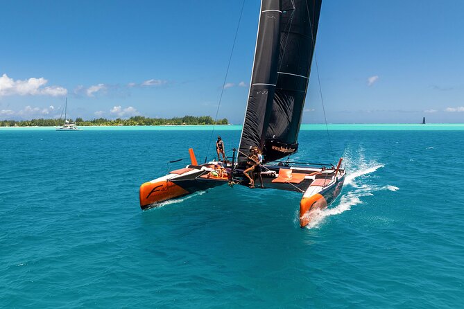 LUXURY Catamaran Bora Bora : Sailing, Snorkeling & Floating Bar - Snorkeling at the private coral garden