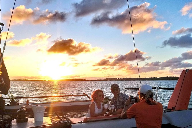 LUXURY PRIVATE Catamaran Bora Bora : The Sunset Escape - From hotel pickup to the Bora Bora lagoon