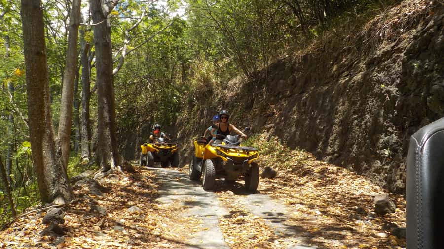 Mo'orea: Guided ATV Nature Tour - What the riding feels like