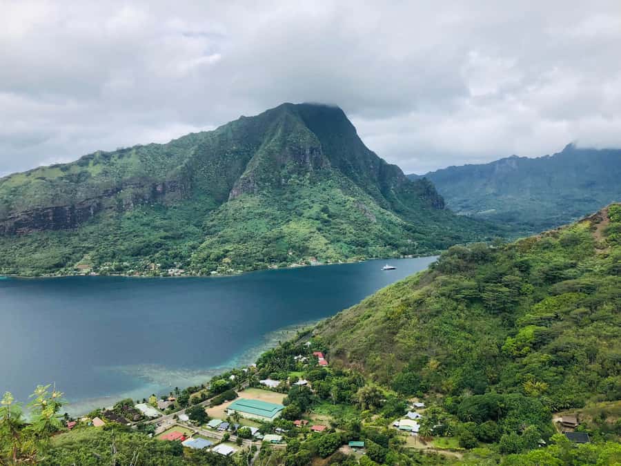 Moorea:4X4 safari excursion between land and sea with lunch - The Belvedere and two famous bays