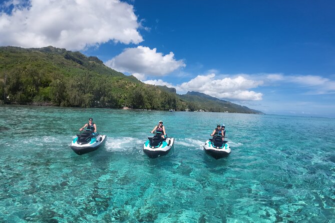 Moorea Combo 3 hours Jet Ski & 3 hours 30 ATV - Pickup from the ferry or hotel
