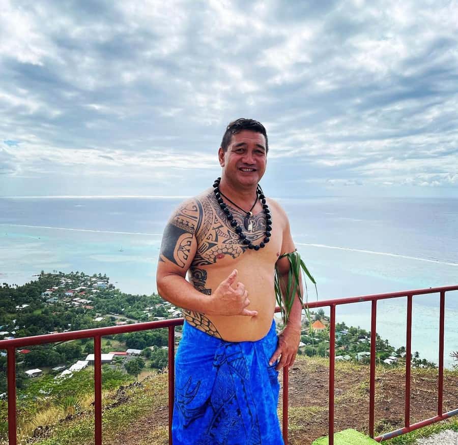 Moorea Cruise Ships 4x4, Belvedere Magic mount PRIVATE Tours - Opunohu Bay and the first Moorea views