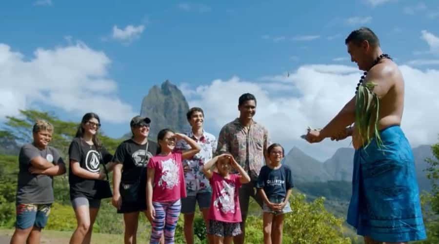 Moorea Cruise Ships: 4x4, Belvedere,Magic Mountain pineaple - Magic Mountain: the first big payoff