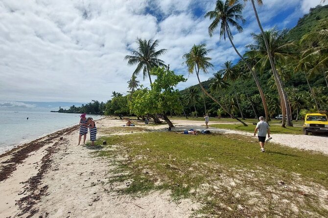 Moorea Private Full Day Tour - Tahiamanu Beach and Magic Mountain views