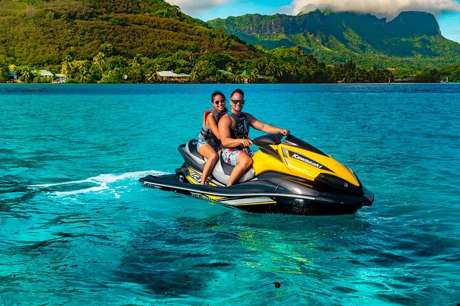 Moorea Solo or Twin 3 hours Jet Ski Tour - Guides Fred, Tini, and Stanley