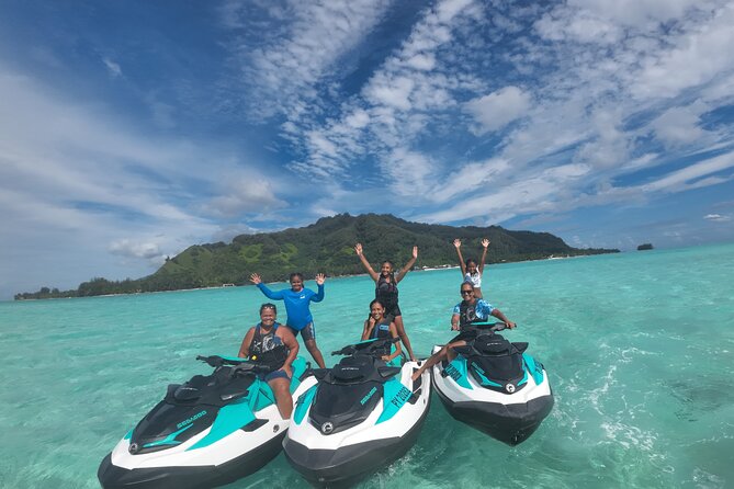 Moorea Solo or Twin Island Tour Jet Ski 4 hours - Opunohu Bay adds stories and a second view