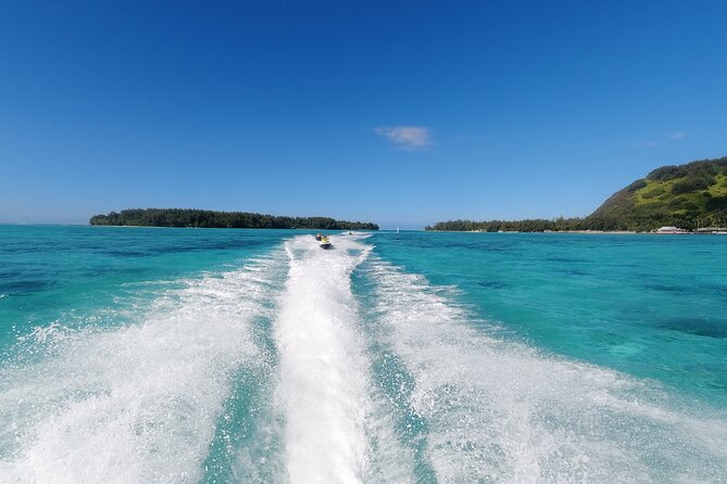 Moorea Solo or Twin Island Tour Jet Ski 4 hours - The lagoon is the real star