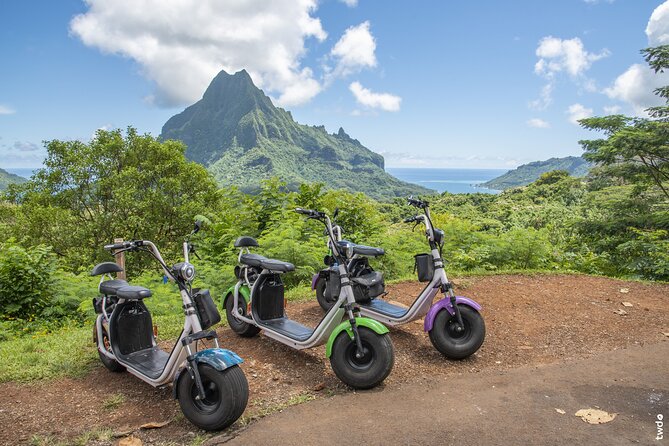 Moorea tour in electric citycoco (in autonomy) - Why an electric scooter fits Moorea so well