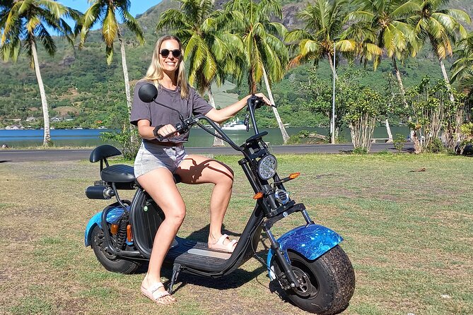 Moorea tour in electric citycoco (in autonomy) - Motu Tiahura: an easy first look at the lagoon