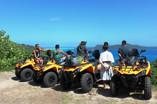 NEW!!! ATV TOURS with a local tour guide from Bora Bora - Local stories, island history, and the guides