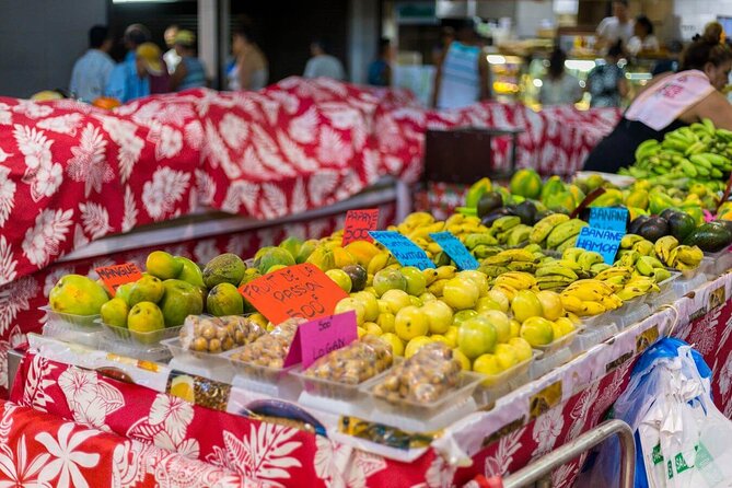Papeete Market Place - What you will see on the main market floor