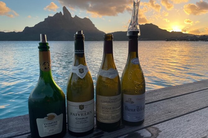 Private Advanced Wines - Bora Bora Wine Tastings - The tasting at Saint-James
