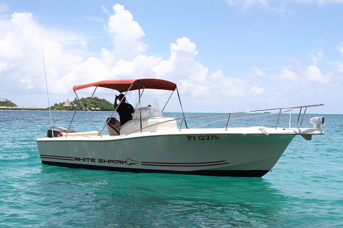 Private Bora Bora Lagoon & Water Lunch Experience - Drinks, equipment, and comfort