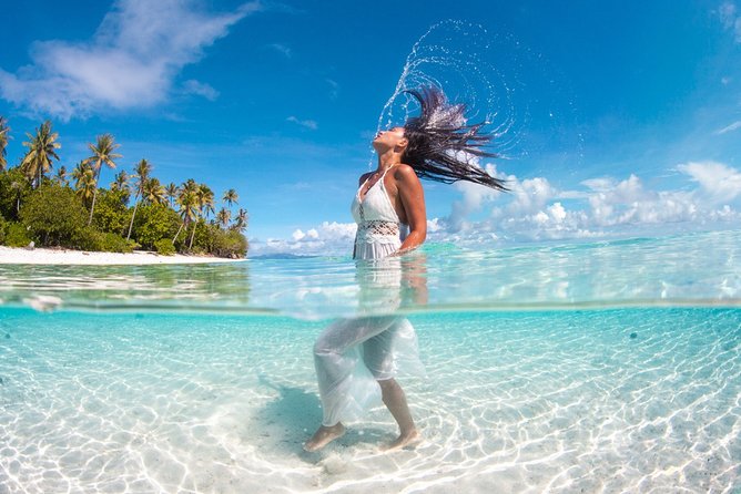 Private Full Day Aquatic Photo Tour + Resort Photo-Shoot (All inclusive) - Two or more lagoon stops let you shape the day