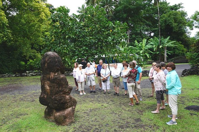 Private Full-Day Tahiti — Grotto, Gardens & Panoramas - Taharuu Beach shows Tahiti’s black-sand surf culture