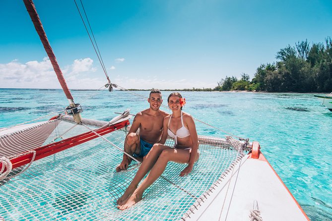 PRIVATE Half Day Tour : Moorea Snorkeling & Sailing on a Catamaran named Taboo - What your half-day on Taboo feels like