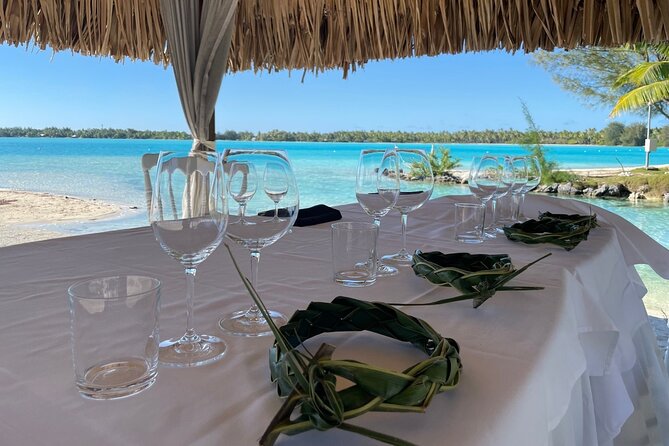Private - Introduction to wine - Bora Bora Wine Tastings - Saint-James and the optional dinner