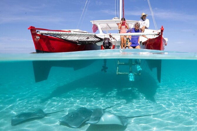 PRIVATE Sunset Tour: Moorea Snorkeling on a Catamaran named Taboo - A private catamaran makes the difference