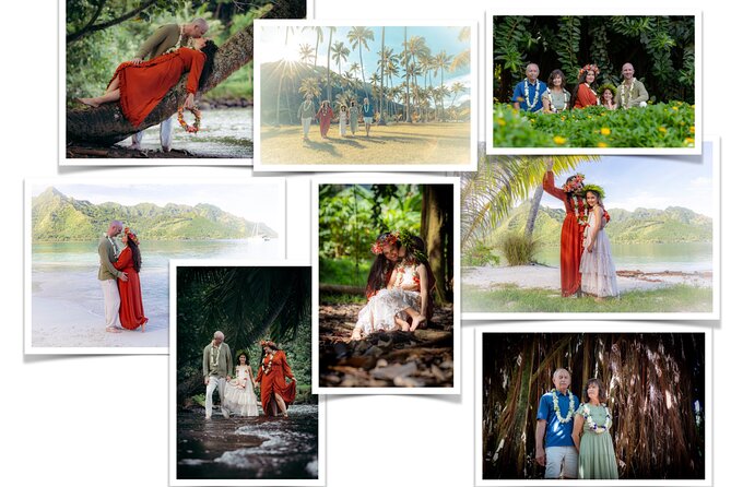 Professional Photo Shooting in Moorea, unique session adapted - How the one-hour session works