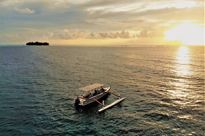 Romantic Private Sunset and Motu Dinner for Two - Who will get the most from this Bora Bora evening?