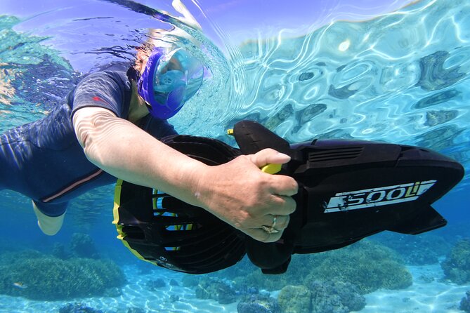 Sea Scooter Jet snorkeling "Moorea Reef Adventure" - Stingrays, turtles, sharks, and what you may see