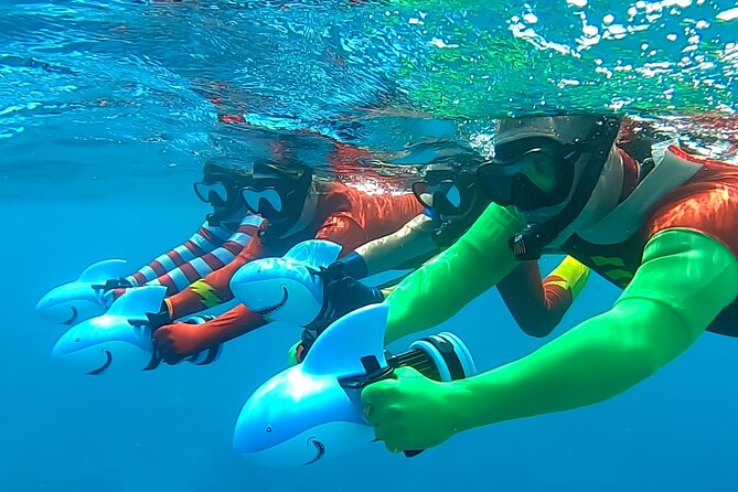 Sea Scooter Snorkel Tour - Lagoon Discovery : Wrecks, Coral Gardens and Tropical Fishies - Coral gardens and tropical fish