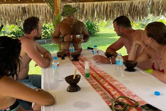 SHARED FULL DAY CULTURAL & LAGOON TOUR - Bora Bora Cultural Lagoon Tour - Bora Bora’s lagoon is the main event