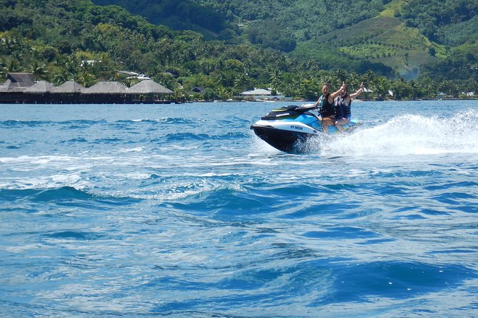 Small Combo 2h30 Quad + 1h Jetski - Swimming near Pastenagues rays and blacktip sharks