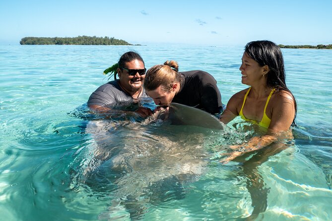 Snorkeling excursion and encounter with marine fauna in Moorea - The first run across Moorea’s lagoon